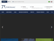 Tablet Screenshot of libermac.com